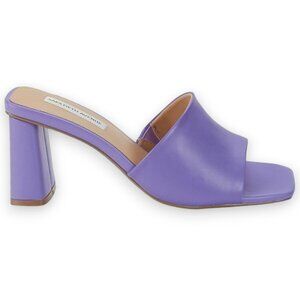 Saks Fifth Avenue Taylor Leather Block-Heel Sandals